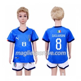 Completo Calcio Italia Gagliardini 8 Bambino Divisa Prima 2018